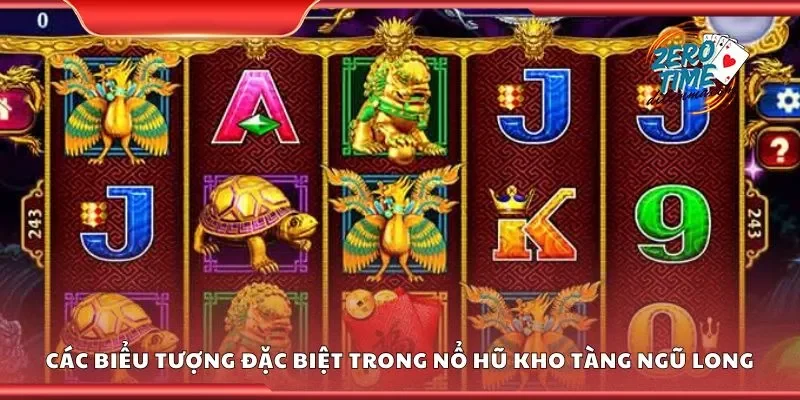 Các biểu tượng đặc biệt trong nổ hũ kho tàng ngũ long